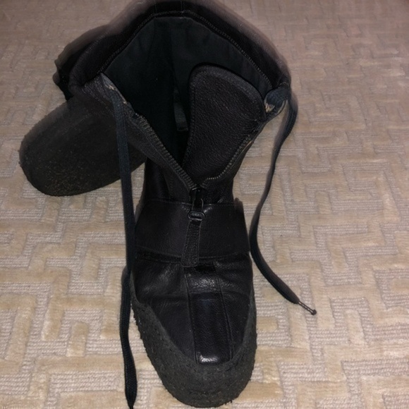 Kenzo Paris Mens Leather ZIP Front Boot Si… main image 6